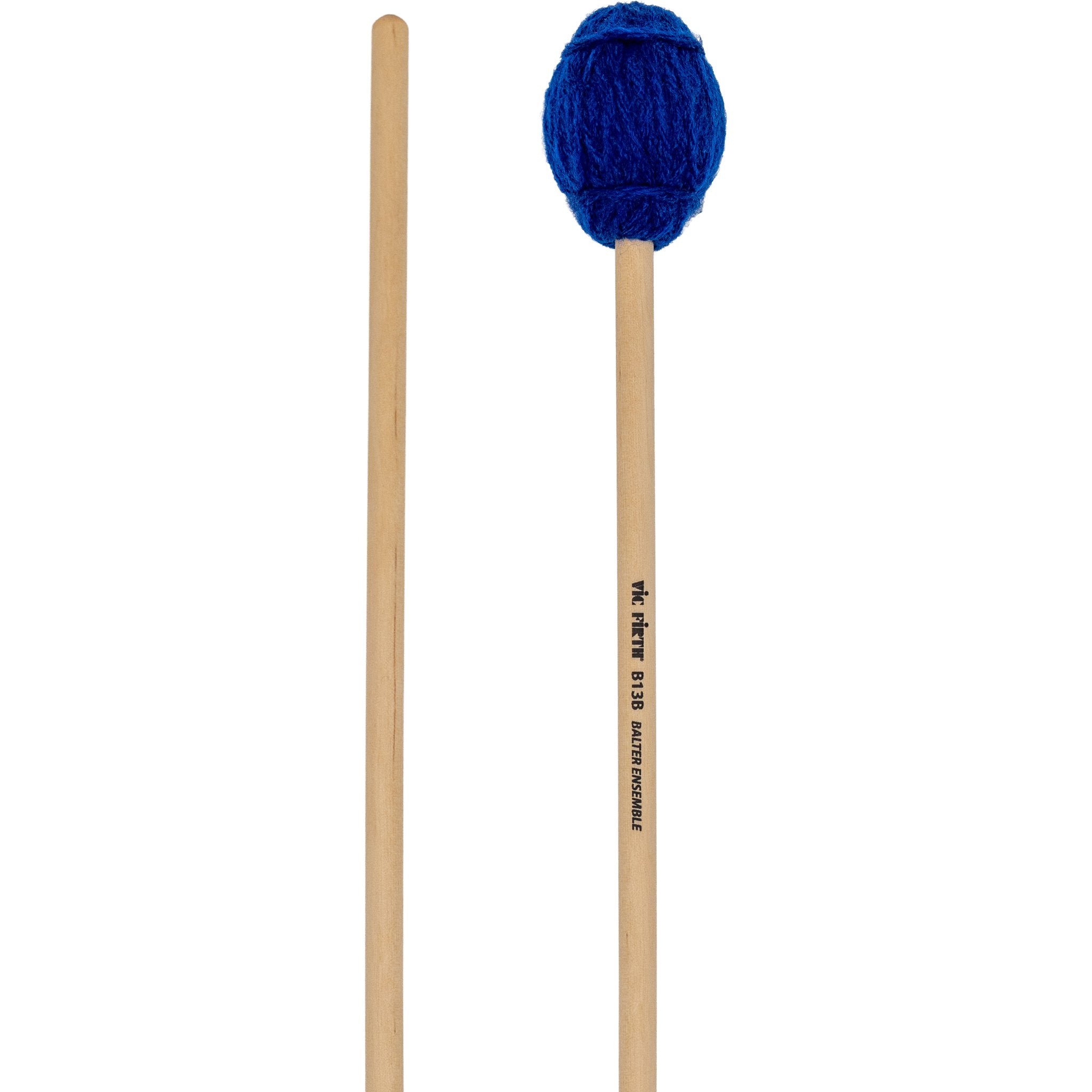 アントン オーダーメイド Pauken Mallets Balter Ensemble Series 13B Medium Blue Yarn Marimba Mallet - Birch