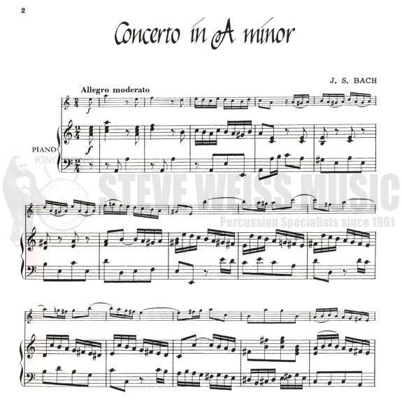 Bach-Concerto in A minor(SP)-Goldenberg-X/PN