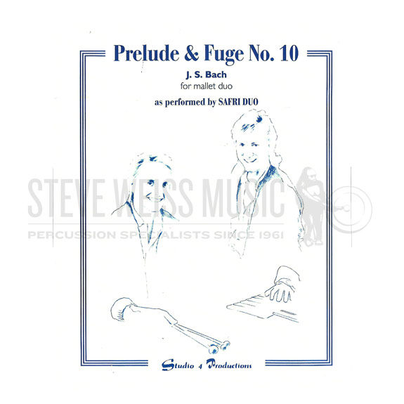 Bach-Prelude and Fugue No. 10-Safri-M/V