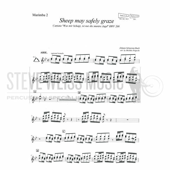 Bach-Sheep May Safely Graze arr. Noguchi (SP)-2-4M