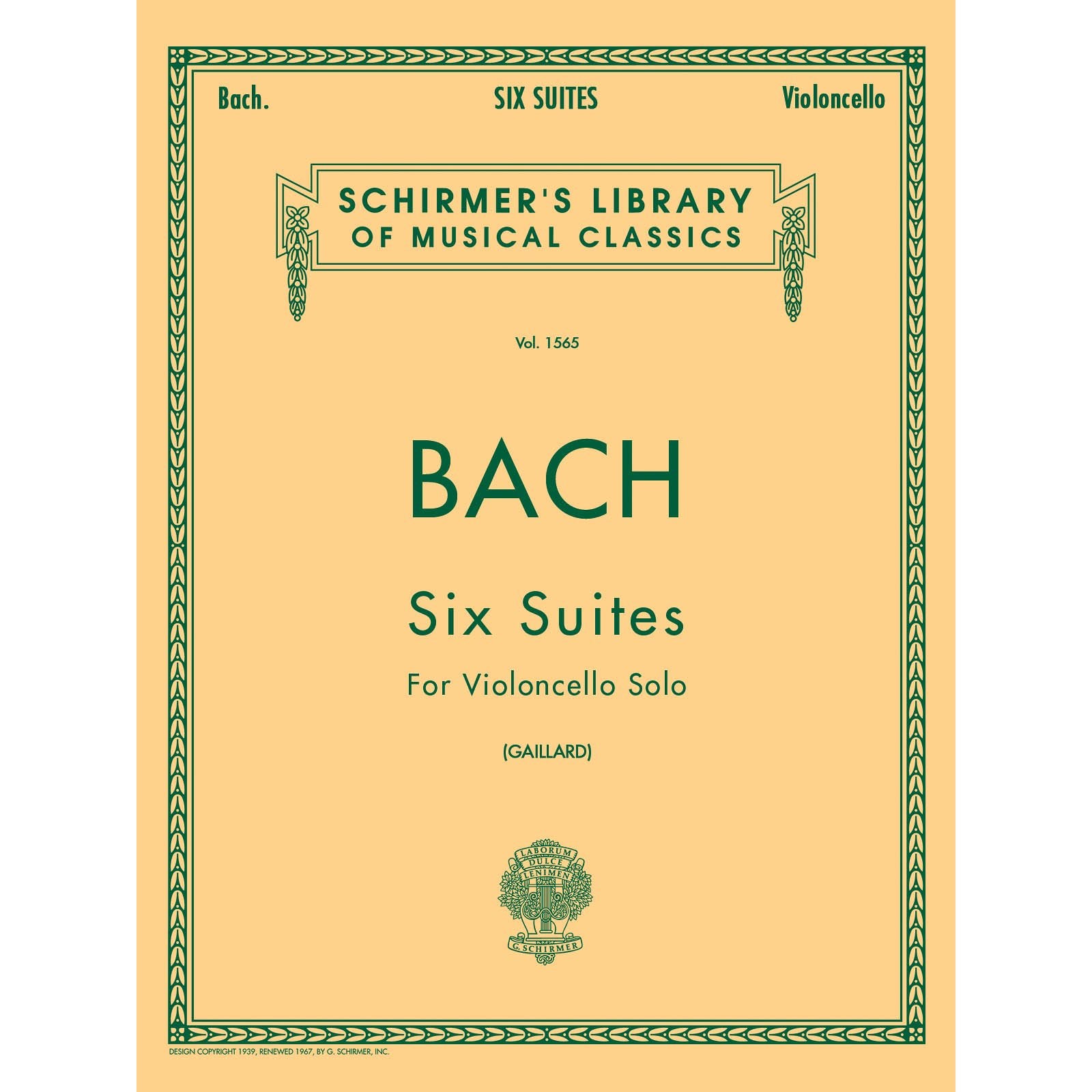 Bach-Six Suites for Cello-Mal