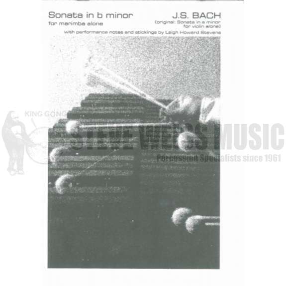 Bach-Sonata in b Minor (orig. a Minor)-Stevens-M