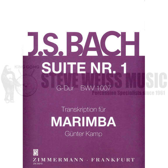 Bach-Suite #1 for Cello (G) arr. Kamp-M
