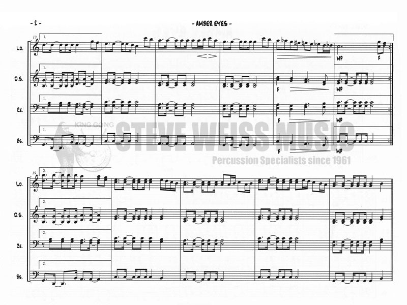 Backus-Amber Eyes (SP)-Steel band