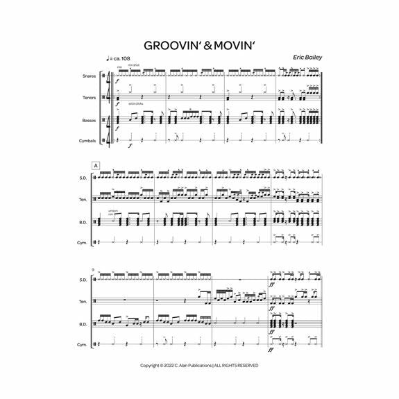 Bailey-Groovin' & Movin': Pick Up Your Styxx (SP) Drumline