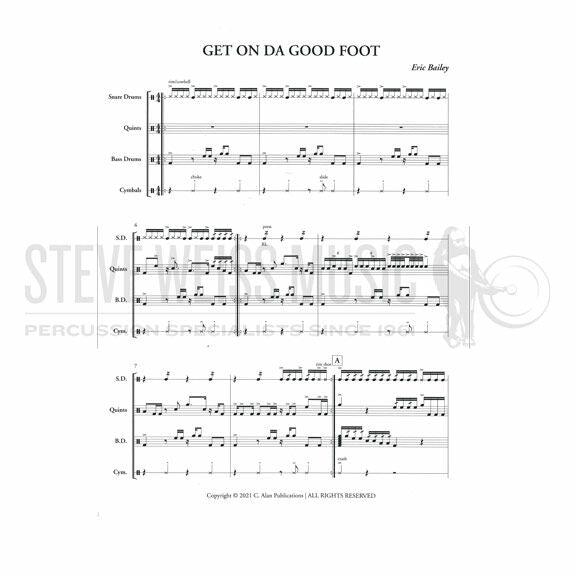 Bailey-Tickety Tap Tap!|Get on da Good Foot (SP)-Drumline