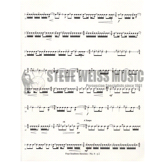 Baker-Four Southern Sketches-SD