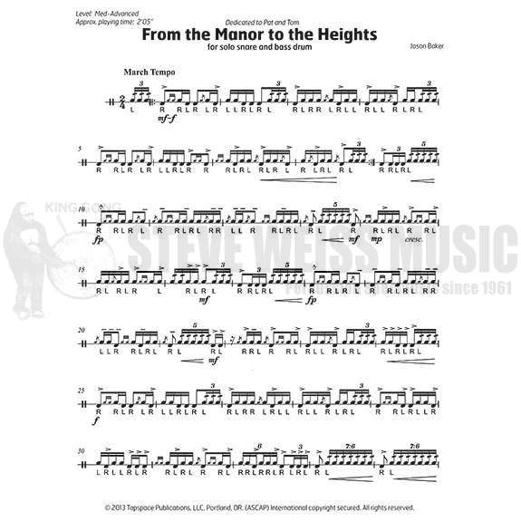 Baker-From the Manor to the Heights-SD/BD