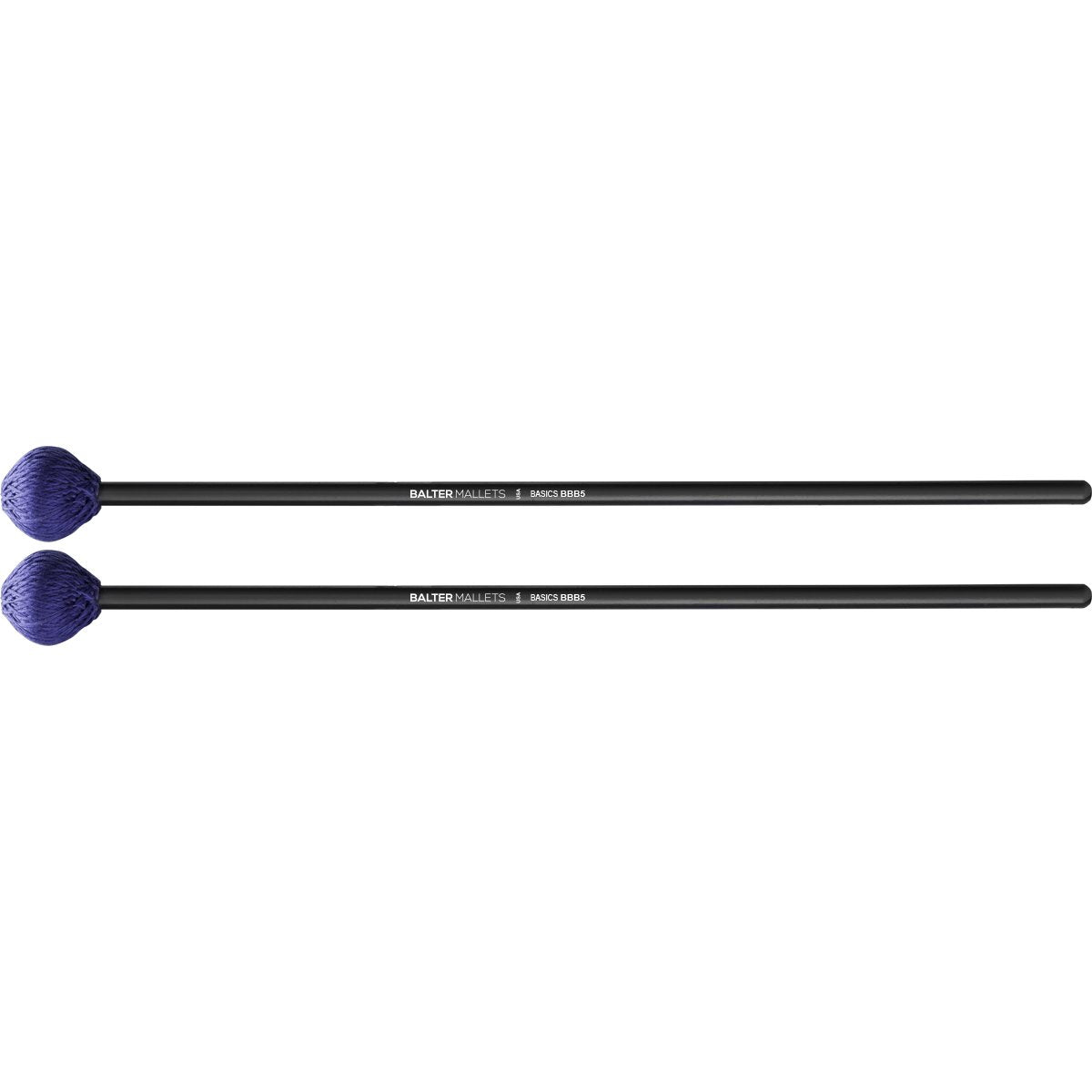Balter Basics Birch BBB5 Medium Vibraphone Mallets Blue Cord