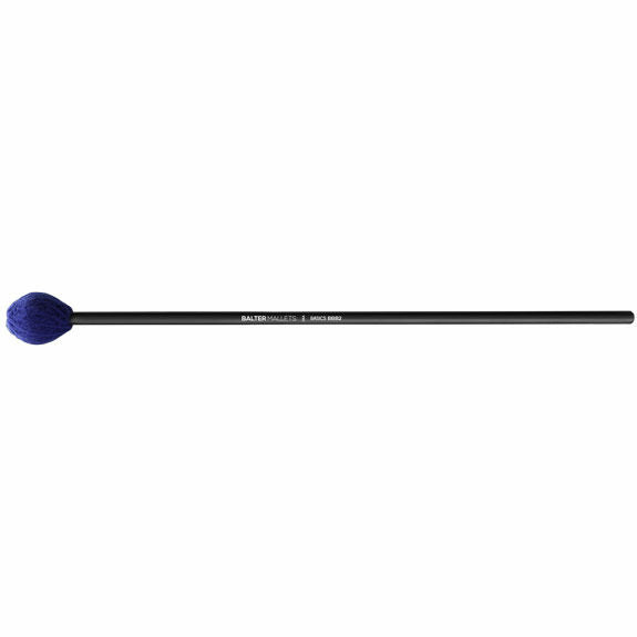 Balter Basics Series Birch BB2 Medium Marimba Mallets Blue Yarn