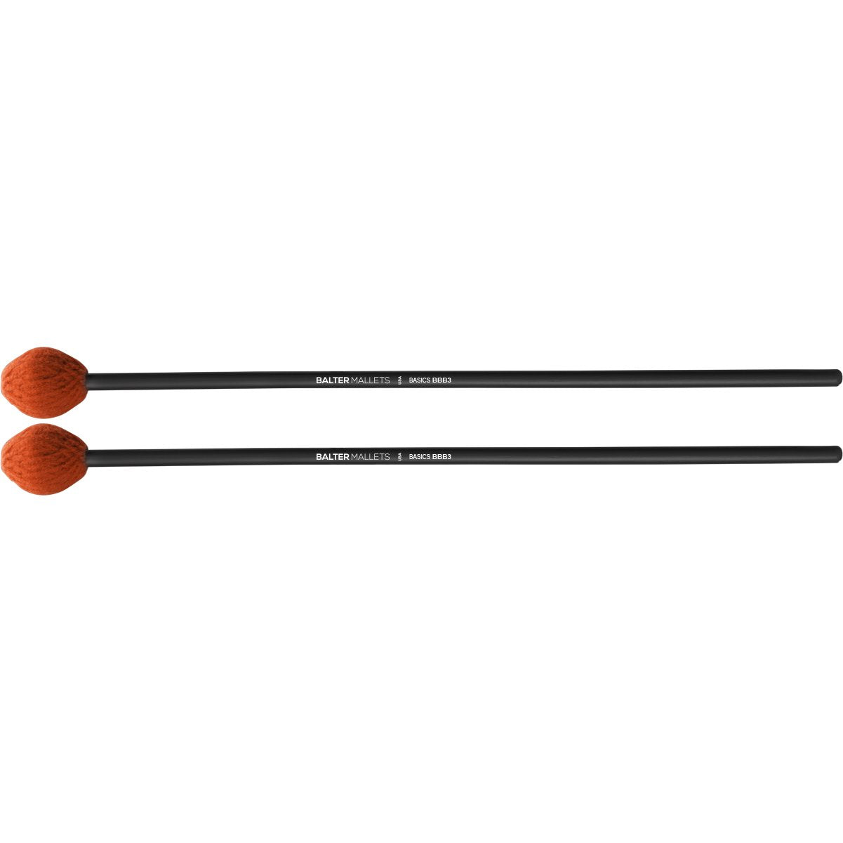 Balter Basics Series Birch BBB3 Soft Marimba Mallets Red Yarn