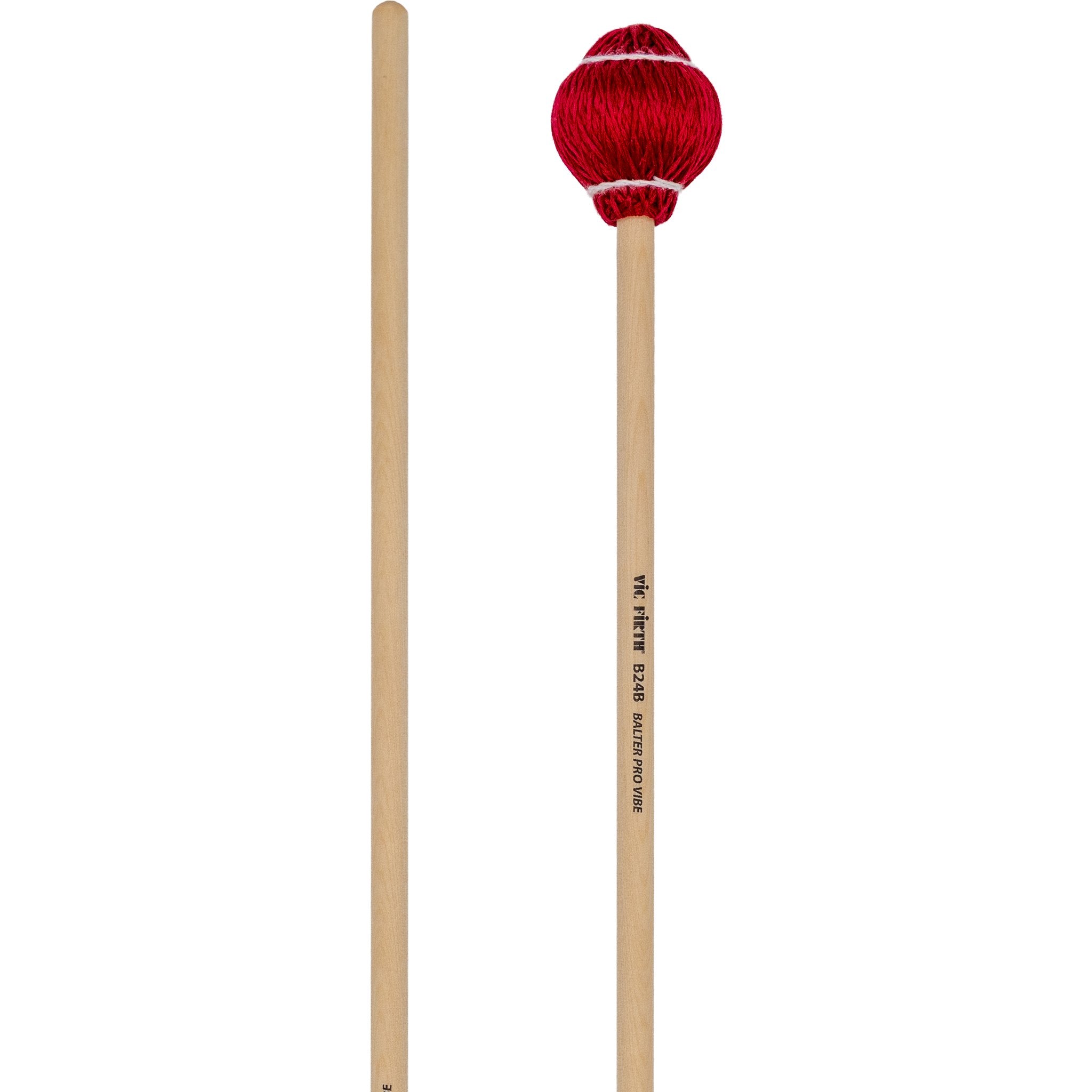 Balter Pro Vibe Series 24B Soft Red Cord Mallets - Birch | Steve