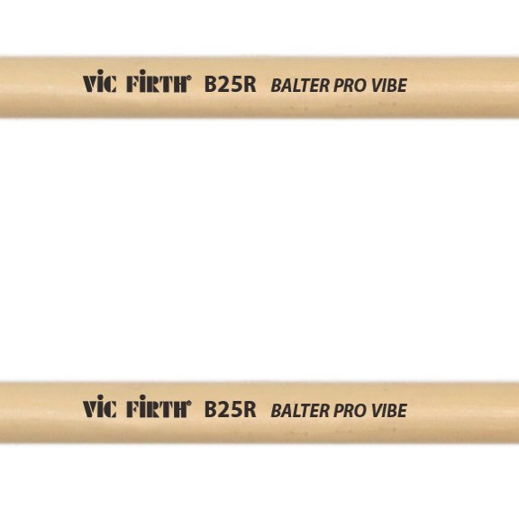 Balter Pro Vibe B25R Jazz Silver Vibraphone Mallets Rattan Handle Detail