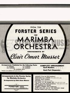 Barnby-Sweet and Low/My Old Kentucky Home arr. Musser (P)-5M