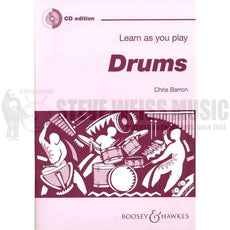 Barron-Learn as You Play: Drums (book/cd)