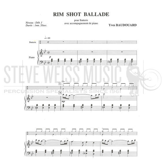Baudouard-Rim Shot Ballade (SP)-DS/PN