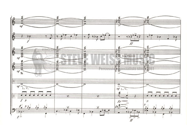 Beck-Overture for Percussion Ensemble-P/4T/V/X/M/B/C