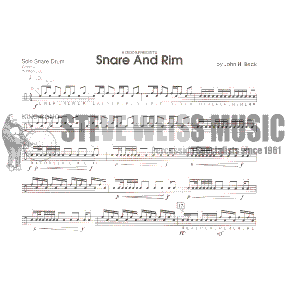 Beck-Snare and Rim-SD