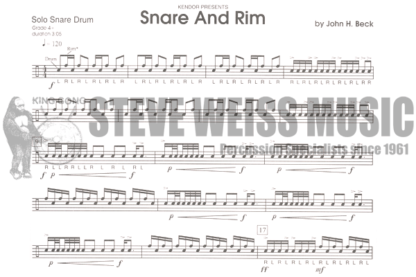 Beck-Snare and Rim-SD
