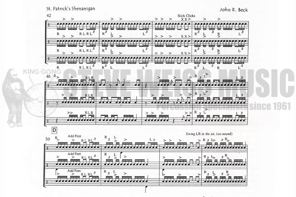Beck-St. Patrick's Shenanigan (SP)-Tuned cowbells