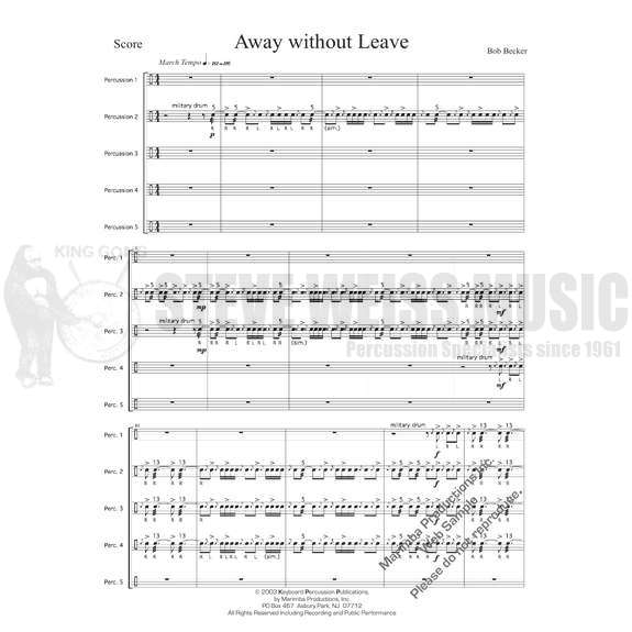 Becker-Away Without Leave (SP)-P