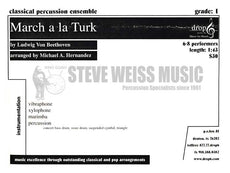 Beethoven-March a la Turk arr. Hernandez (SP)-V/X/M/P