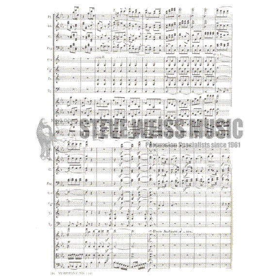 Beethoven-Symphonies No. 1, 2, 3, & 4 (Score)