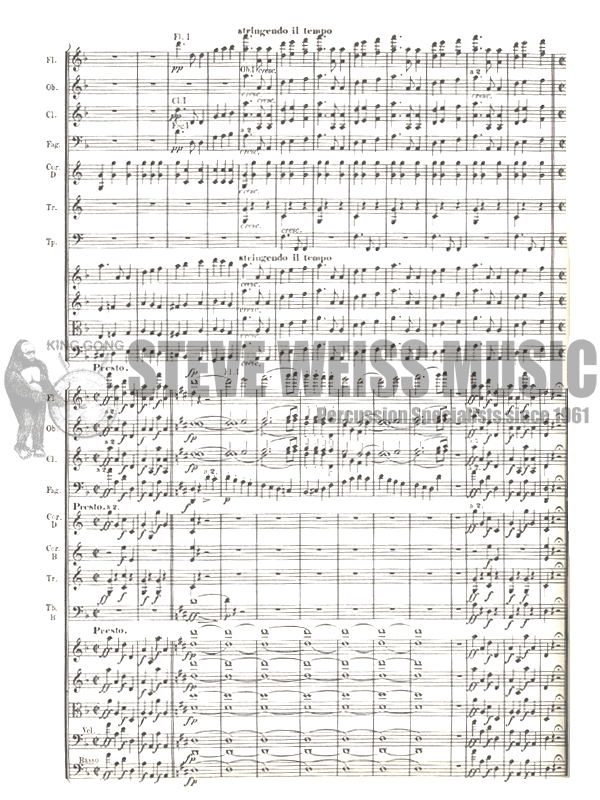 Beethoven-Symphonies No. 8 & 9 (Score)