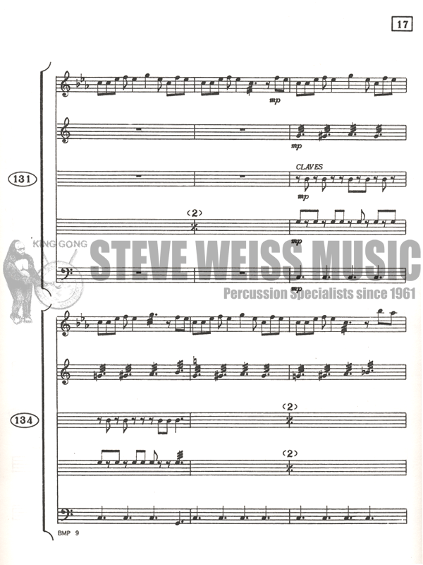 Bellson-Percussion Suite #1 (SP)-P/DS/6T/3X