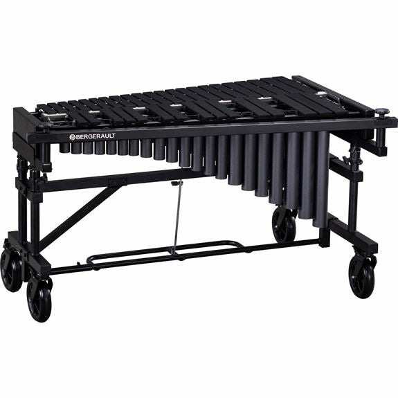 Bergerault Performance 3.0 Octave Vibraphone Black Bars with Field Frame & Motor