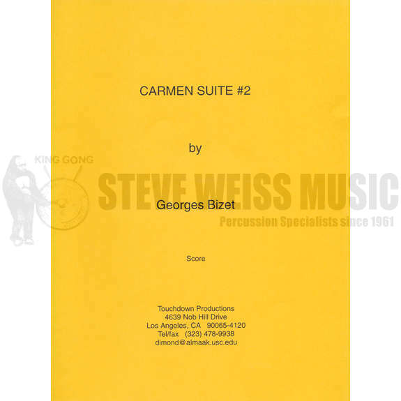 Bizet-Carmen Suite #2 (Perc./Timp. parts ed. by T. Dimond)