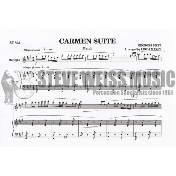 Bizet-Carmen Suite (SP) arr. Maxey-M/PN