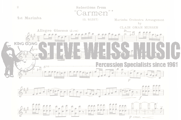 Bizet-Selections from Carmen arr.Musser (P)
