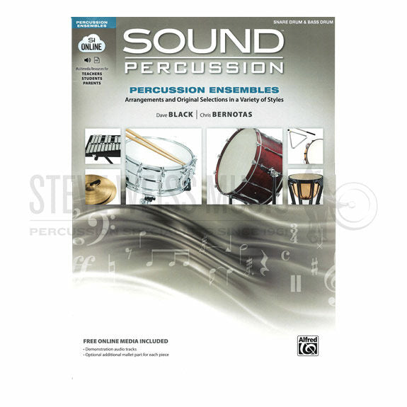 Black/Bernotas-Sound Percussion Ensembles-Snare Drum & Bass Drum