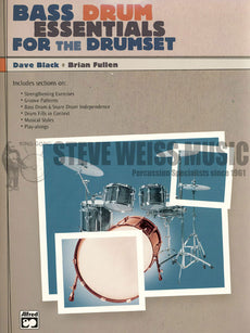 Black/Fullen-Bass Drum Essentials for Drumset BOOK ONLY