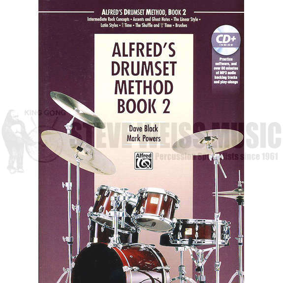 Black/Powers-Alfred's Drumset Method Bk. 2 (book w/CD)