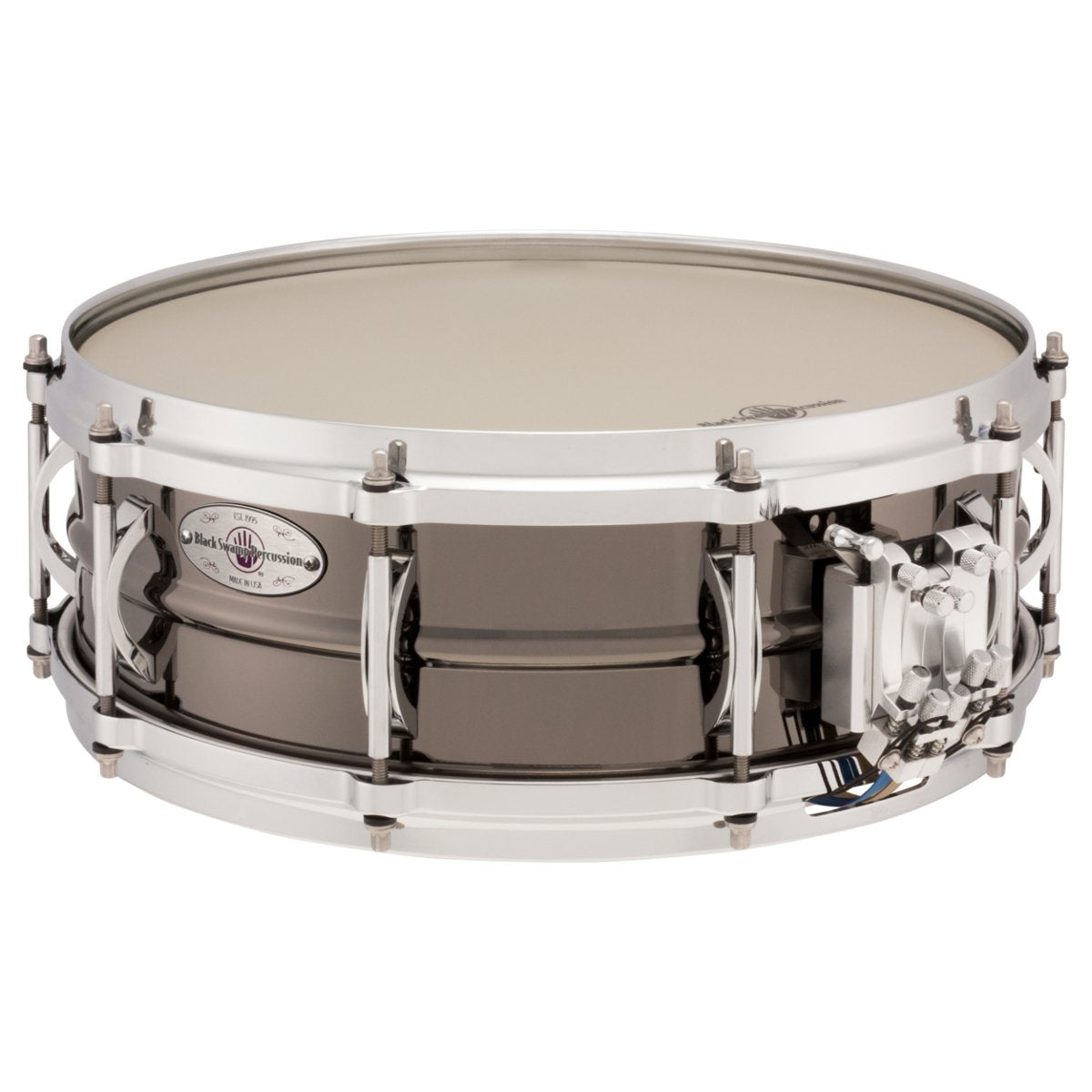 Black Swamp Brass Multisonic Snare Drum - 14" x 5"