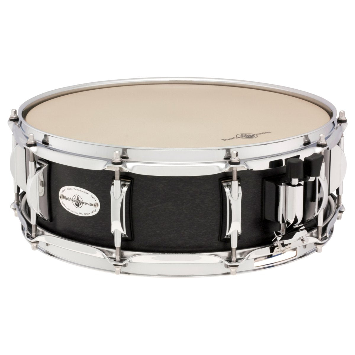 Black Swamp Maple Concert Snare Drum - 14" x 5" - Concert Black