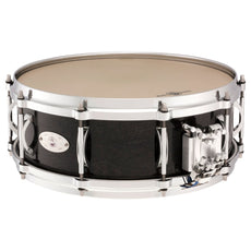Black Swamp Maple Multisonic Snare Drum - 14" x 4" - Concert Black
