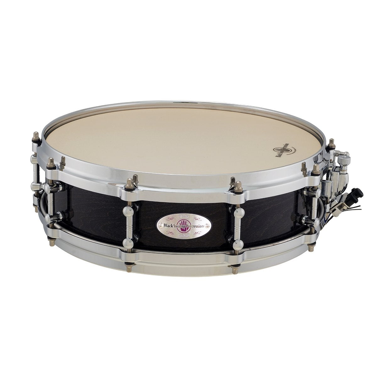 Black Swamp Mercury Series SoundArt Maple Snare Drum - 13" x 3.5" - Concert Black
