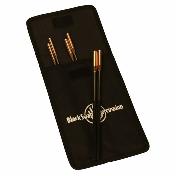 Black Swamp Spectrum Triangle Beater Set (6 with Case)