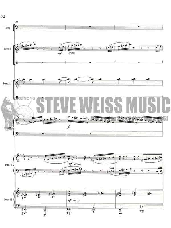 Blasco-Concerto for Marimba and Chamber Orchestra(M/PN/P)