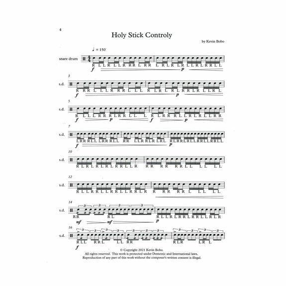 Bobo-Six Snare Drum Challenges-SD
