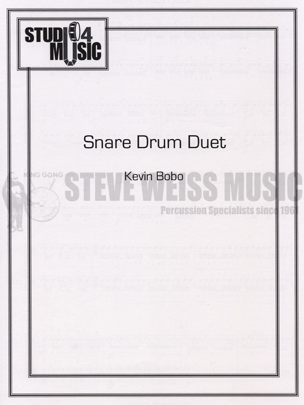 Bobo-Snare Drum Duet-2SD