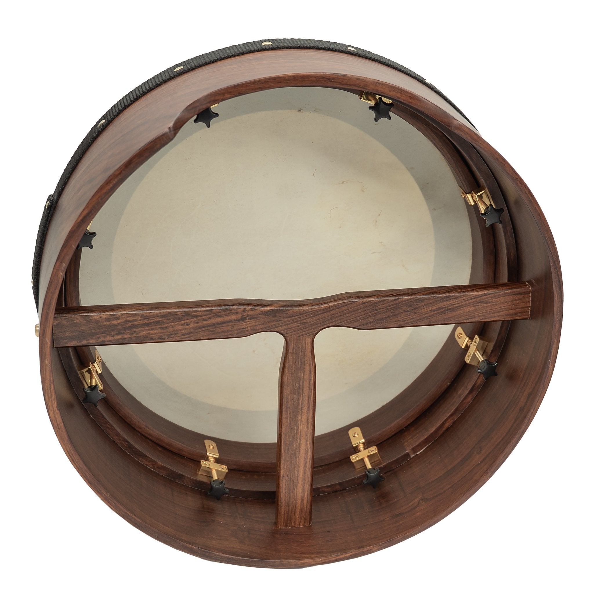 Weiss Bodhran Rosewood Deep Rim 16" Back
