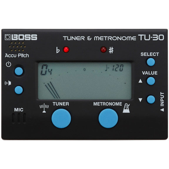 Boss TU30 Automatic Chromatic Tuner & Metronome