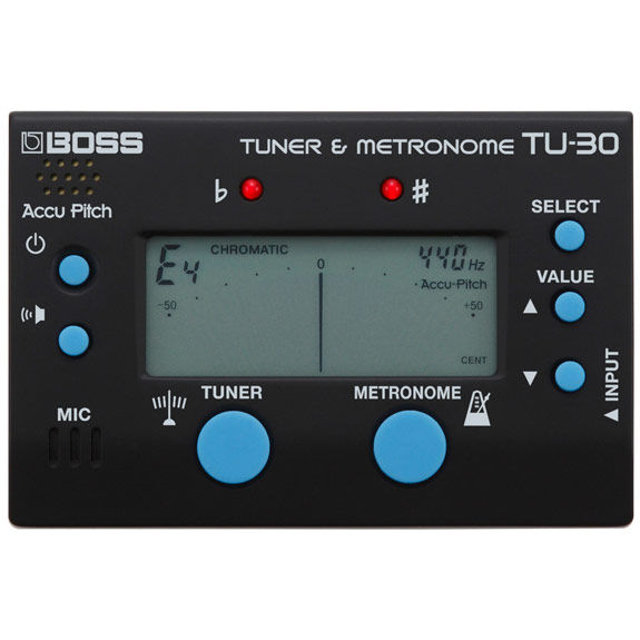 Boss TU30 Automatic Chromatic Tuner & Metronome