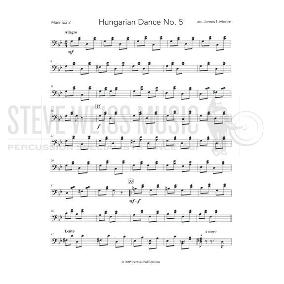 Brahms/Moore-Hungarian Dance No. 5 (SP)-2 keyboards