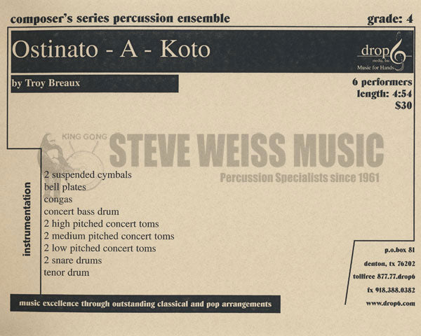 Breaux-Ostinato-A-Koto (SP)-P