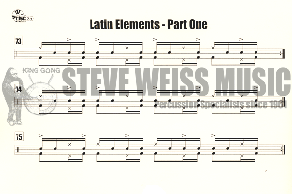 Briggs-Latin Elements for the Drum Set (qwikguide w/CD)
